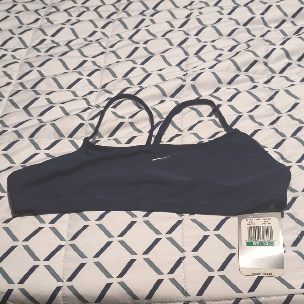 Nike Blue Bandeau Intimates & Sleepwear